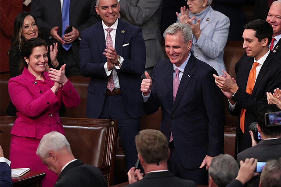 Rep. Kevin McCarthy wins House speakership